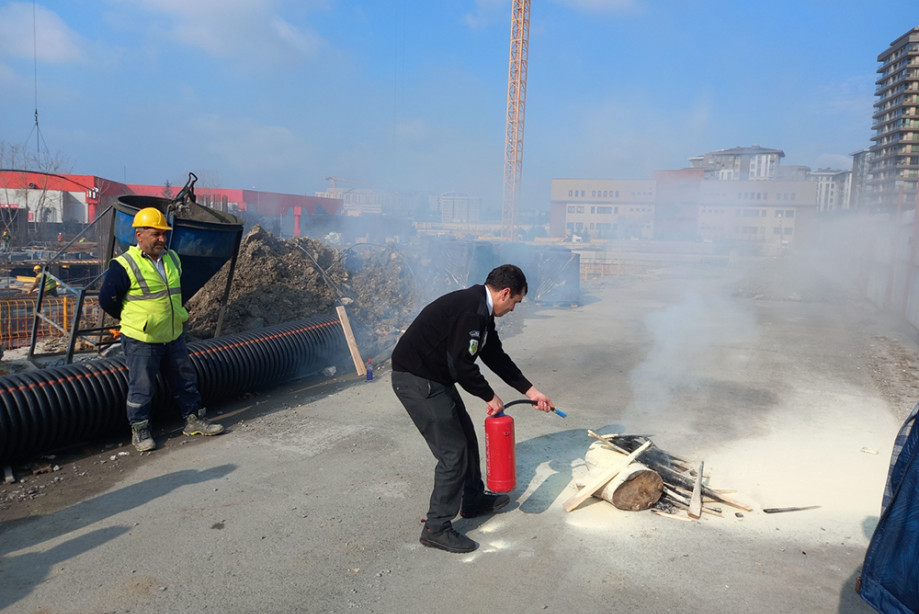 Yangın Güvenliği Eğitimi ve Tatbikatı