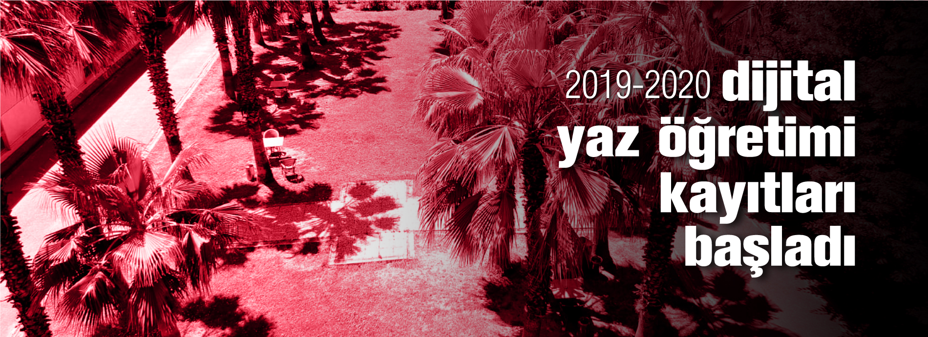 2019-2020 Yaz Öğretimi Başvuruları