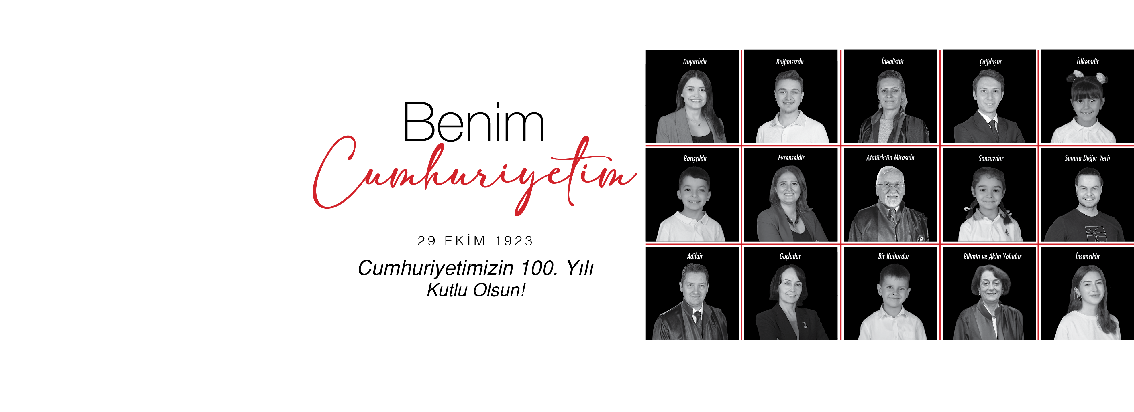 Cumhuriyetimizin 100. Yılı Kutlu Olsun!