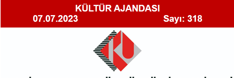 Kültür Ajandası 318. Sayı