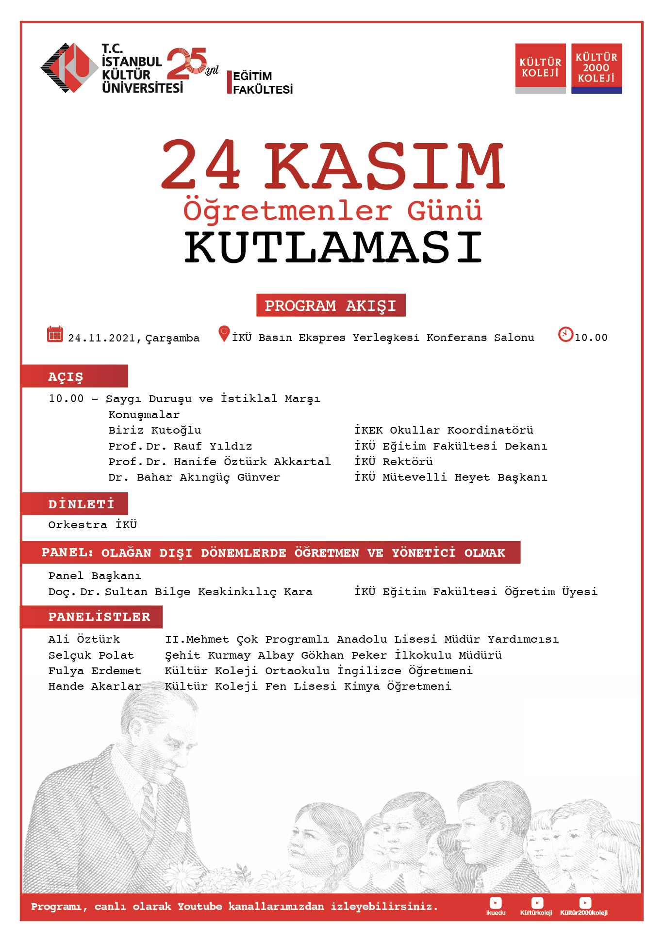 24 Kasım Öğretmenler Günü