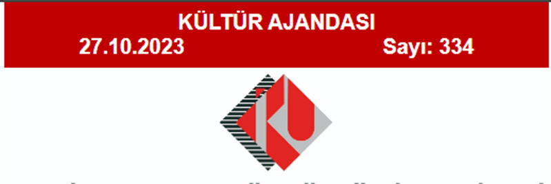 Kültür Ajandası 334. Sayı