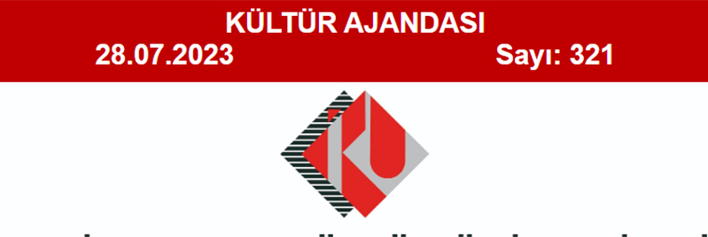 Kültür Ajandası 321. Sayı