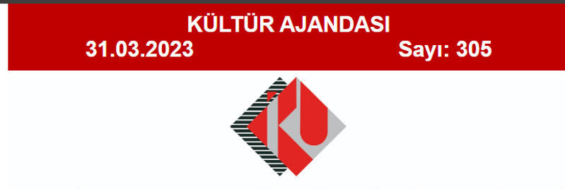 Kültür Ajandası 305. Sayı