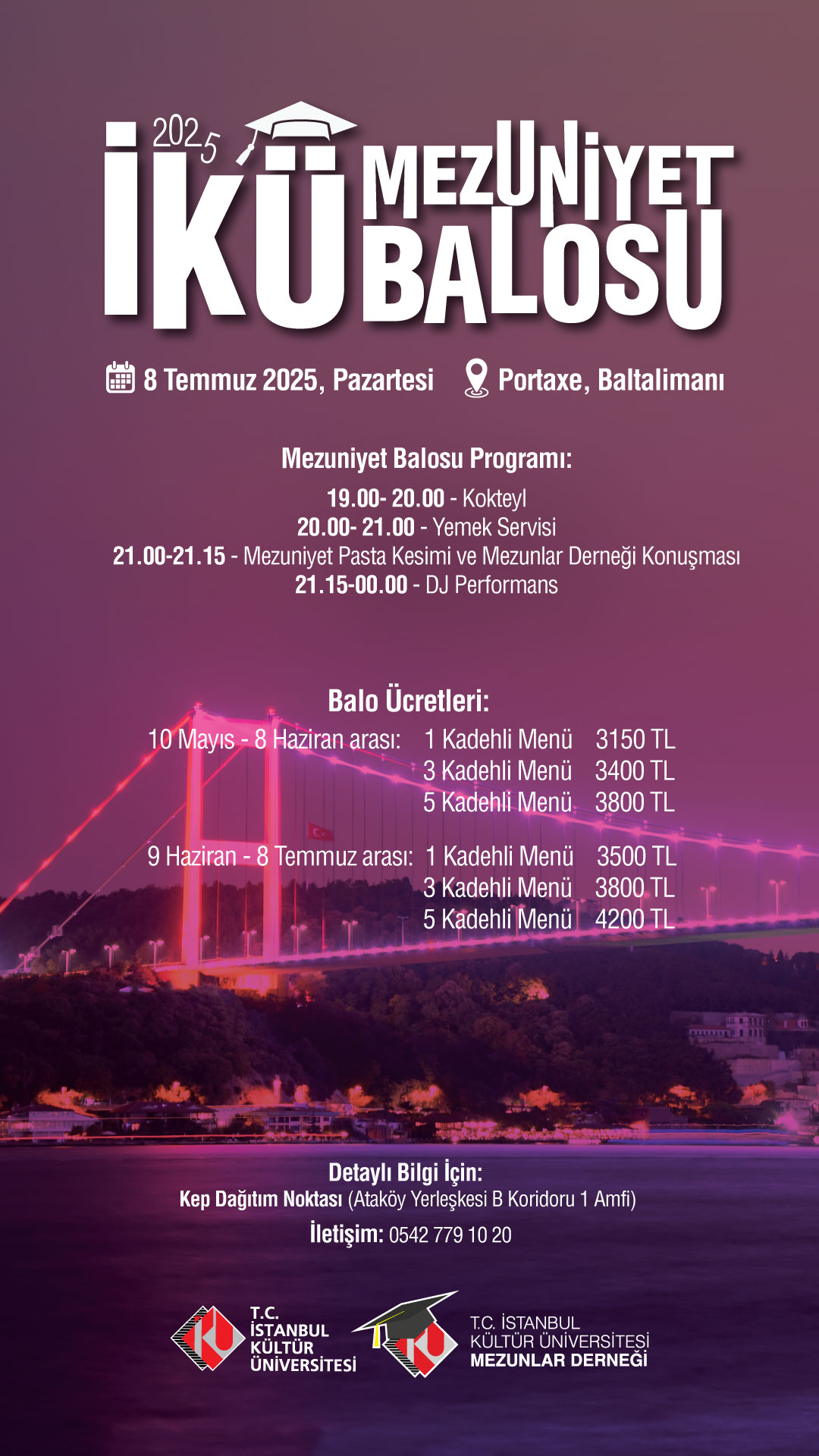 İKÜ 2025 Mezuniyet Balosu
