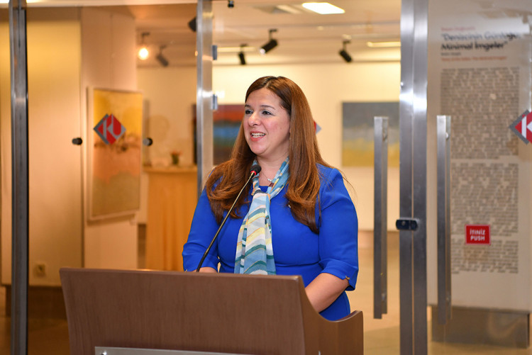 İhsan Doğrusöz “Denizcinin Günlüğü; Minimal İmgeler” Resim Sergisi Açıldı